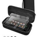 Dockteck Carrying Case for ROG Xbox Ally & Xbox Ally X 2025 with 2 Screen Protectors, 4 Thumb Grip Caps, 10 SD Card Slots, Portable Travel Storage Bag for Gaming Console and Accessories