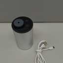 Waterless Essential Oil Diffuser, Portable Aromatherapy Diffuser,3 Countdown Timers & 3 Mist Levels for Home, Room, Car, Office (Silver)