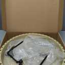 Large Heated Bird Bath for Outside Winter, 75W Heated Bird Baths for Outdoors, Thermostat Control with 5-Prong Metal Base, 6.3 L Heated BirdBath with High Capacity for Garden Patio Yard Lawn