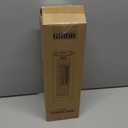 GRIDR Tower Fan Bladeless with 3 Speeds, 4 Mode [AI, Normal, Natural, Sleep], Table Fan 80° Oscillation, Touch Screen + Remote Control, 12H Timer, 13" Desk Fan for Bedroom Home Office Desktop-Black