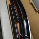 Window Rain Guards Visors for 2007-2014 Ford Edge, Out-Channel Window Vent Wind Shades Deflectors Shield for 07-15 Lincoln MKX