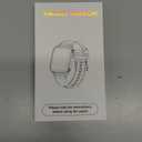 Smart Watch for Kids 1.85" with Fitness Tracker, Sleep Monitor, 22/100+ Sport Modes, DIY Dial, IP68 Waterproof, Step Counter, Heart Rate, Camera, with/Without APP, Gift for 3-12 Years Old Boys Girls (Black)