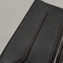 Strapurs Wallet Case Compatible with iPhone 16 Pro 6.3" RFID Blocking 10-Card Holder Soft PU Leather Magnetic Snap Shoulder Strap Zipper Pocket Phone Case Fit for iPhone 16 Pro for Women - Black