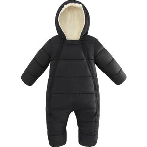 UNIFACO Baby Boys Clothes Coats 3-6 Months Infant Boys Girls snowsuit with Hooded Romper Jumpsuits One Piece Winter Suit Shower Gift