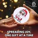 67 Funny Christmas Ornament  67 Meme Black Santa Says Six Seven Acrylic Ornament, Teen Slang Meme Xmas Tree Decor, Viral Gift for Gen Z Teen Boys Girls