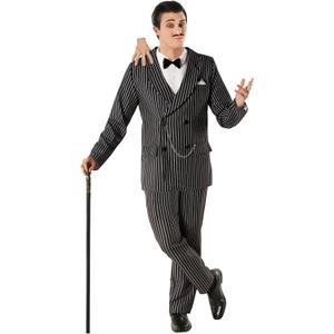 Morph 1920s Gangster Costume Men, Gangster Striped Suit, Halloween Costumes for Men Halloween Costumes Adult (Large)