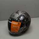 TRIANGLE Full Face Motorcycle Helmets,Off-Road Motocross Helmet for Men & Women,Dual Visor with Internal Tinted Sunshield,Open Face 3/4 Adult Racing Helmet DOT Approved(S)