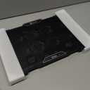 KLIM V8 Gaming Laptop Cooling Pad with 8 Fans + New Version + Gaming Laptop Cooler + Stable RGB Laptop Stand with Fan + Compatible up to 17" + 2 USB Ports + Phone Holder + 5 Year Assurance