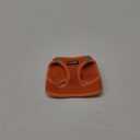 Best Pet Supplies Voyager Step-In Air Dog Harness - All Weather Mesh, Reflective, No Pull Harness for Small, Medium Dogs, Cats - Secure with Hook & Loop Fastener, Buckle, Double D-Rings - Orange, XXS 