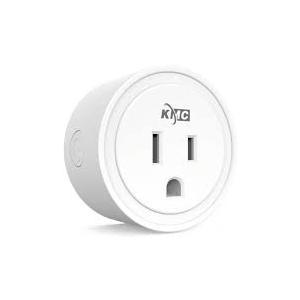 KMC Smart Plug Mini 3-Pack, Wi-Fi Outlets for Smart Home, Remote Control Lights and Devices from Anywhere, No Hub Required, ETL Certified, Works with Alexa and Google Home