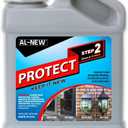 AL-NEW Step 2 Protect | Restoration Solution for Outdoor Patio Furniture, Garage Doors, Window Frames, Exterior Lights & Fencing (16 Ounce)