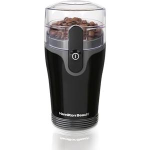 Amazon.com: Hamilton Beach Fresh Grind Electric Coffee Grinder for Beans, Spices and More, Stainless Steel Blades, Removable Chamber, Makes up to 12 Cups, Black: Power Blade Coffee Grinders: Home & Kitchen
