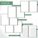 And Per Se Teacher Planner 2025-2026 Academic Year -Teacher Lesson Planner from July 2025 to June 2026, 8.5" x 11", Weekly & Monthly Planning for Teachers with Monthly Tabs, Stickers (Forest Green)