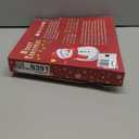 XmasExp Christmas Tree Collar, 33.5 inch Sequin Tree Skirt Stand Base Cover for Home Decor, Large Size 6 Piece, White