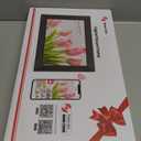 BIGASUO Digital Picture Frame, 10.1" Frameo Digital Frame WiFi with 32GB Memory, 1280x800 IPS Touch Screen, Send Photos/Videos from Your Phone Anywhere, Photo Gifts for Parents and Grandparents