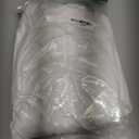 Bhome Maternity Dress for Photoshoot Cut-Out Backless Side Split Maternity Maxi Gown for Photoshoot (Medium, White)