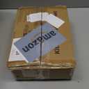 Delamu Stackable Metal Fruit Basket with Wood Lid 2 Pack, Hanging Wall Organizer for Kitchen Counter, Pantry Storage for Onions, Potatoes, Garlic, Fruits, Spices, Black