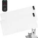 SVD.PET 2-Pack Scat Mat for Cats, Dog Shock Pet Training Mat, 48" X 20"
3 Modes, 5 Levels, Keep Pet off Couch Counter Furniture, Pet Safe Smart Protection, Battery Operated, Tester Included, Black