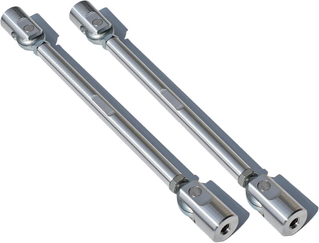 Silver Splitter Support Rods 10.25-12" (Pair)