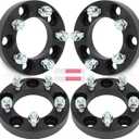 SCITOO 4Pcs 5x4.75 to 5x4.5 Wheel Adapters 1 inch Bore 87.1mm Studs 12x1.5 5 Lug Wheel Spacers No Hubcentric Fit for Chevrolet Corvette 1984-2019,for Cadillac XLR 2004-2009