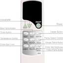 Replacement for Napoleon Fireplace Heater Remote Control W660-0211-SER NEFL42CHS NEFL50CHS NEFL60CHS NEFL74CHS NEFL42CHS-1 NEFL50CHS-1 NEFL60CHS-1 NEFL74CHS-1