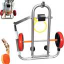 Toilet Installation Aid, closestool Installation Jack, Easy Moving and Repairing of Installation Aid, Portable Positioning Mobile Foldable Toilet Dolly Lift, Easy Alignment of Seals Lift Tool