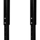 QLLY Adjustable Square Table Leg, 24-40 inch, 60-100cm, Home Office Custom DIY Table Legs, Furniture Leg Set (2, Black)
