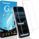 2 Pack Tempered Glass Screen Protector for iPhone 17 Pro 6.3 Inch, 9H Hardness, Anti Scratch, Bubble Free, Case Friendly