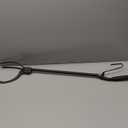 Sunnydaze 36-Inch Log Grabber Tongs - Outdoor Fire Pit Tongs - Spring Lever Action - Black