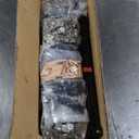 YITAHOME 60 Inch Kitchen Island with Drop Leaf, Mobile Stroage Islands with Stainless Steel Top, Rolling Island Table with Power Outlet, Adjustable Shelves, Spice Rack, Towel Rack for Kitchen, Black