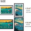 2 x upsimples 13x19 Picture Frame, Display Pictures 11x17 with Mat or 13 x 19 Without, Wall Hanging Poster Frames, Black, 1 Pack