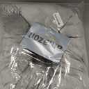 Small Dog Bed with Pocketed Coils and Soft Foam Support, Detachable Washable Calming Puppy Bed for Small Dogs and Cats, 20 in, Round Flannel Anti-Anxiety Pet Bed, Gray