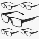 Gaoye Reading Glasses Men/Women, Eyeglasses, Blue Light Readers for Men/Women, Computer Eye Glasses, Cheaters 2.5x