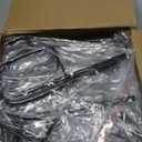 Hicarer 24 Pack 15 Inch Shepherds Hooks Outdoor Plant Hanger Hook Metal Black Garden Bird Feeder Pole for Hanging Solar Lanterns Flower Basket Jars Christmas Lights Wedding Decor