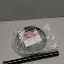 VROOMIUM Paper Towel Holder Countertop, Ceramic Base Easy-to-Clean, 1.5 lbs, 7" B x 12.5" H, Stable Elegant and Durable Kitchen Roll Stand, Classic Black