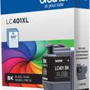 Brother Genuine LC401XLBK High Yield Black Ink Cartridge