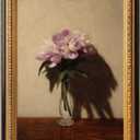 Finished Ornate Frame for 8x10 Canvas Paintings, Antique Black and Gold Canvas Frame for Oil Painting Art Prints, Wood Frame for Home Living Room Wall Decor (Empty Frame, No Backboard)