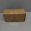 HUIHUANG Brown Wired Ribbon for Christmas Tree Pine Cone Ribbon Wired Brown Glitter Christmas Ribbons for Bows, Wreaths, Garland, Wrapping Crafts, Fall Decorations (2.5" x 6 Rolls, 36 Yds Total)