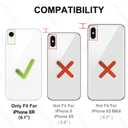 HOOMIL Case for iPhone XR 6.1-Inch, Non-Yellowing, Drop Protection, Anti-Scratch Transparent Hard Back Phone Cover - Crystal Clear