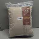 Yotache Magnetic Thermal Insulated Door Curtain for 72x80 inch Doors, Curtain Size 74" x 82" Weatherproof Oxford & Cotton Fill Door Covers to Keep Warm in Winter, Beige