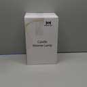 Candle Warmer Lamp with Timer and Dimmer,Flameless Electric Wax Melt Warmer for Jar Candles With 2 Bulbs,House Warming Gifts,Mother's Day/Birthday/Christmas Gifts For Mom/Wife,Home Decor Lamp (Clear globe)