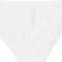 Fruit of the Loom Girls' Cotton Brief Underwear Multipacks (White, XS)