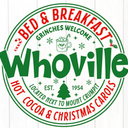 Rustic Christmas Decorations, Bed and Breakfast Wooden Sign Decor, Snowman Wooden Sign, Christmas Decor for Table Shelf 8x8 Inch