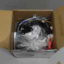 Waterproof Marine Gauge Stereo Receiver - Bluetooth Boat AM FM Radio - 2.8 Inch LCD Display MP3 USB AUX-in Subwoofer Pre-Amp 200 Watts Output