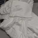 Cottington Lane Premium Quality 100% Egyptian Cotton 4 Piece Queen Size Bed Sheet Set Fits 12 inch Deep Pocket Mattress, Naturally Cool, Soft & Durable Luxury Bedding, White Solid