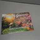 English Garden Calendar 2026 Monthly Wall Calender 12 Month | American Made In The USA