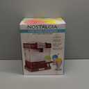 Nostalgia Snow Cone Shaved Ice Machine - Retro Table-Top Slushie Machine Makes 20 Icy Treats - Includes 2 Reusable Plastic Cups & Ice Scoop - Retro Red
