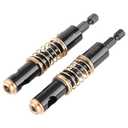 Watris Veiyi Self Centering Hinge Drill, Centering Bits, Hex Shank Center Drill Bit Set, Center Hole Bit, Door Window Cabinet Centering Drill Bits Hinge Opening Tool(5mm&1/4")