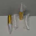 SUREHOME Gold Champagne Flutes Plastic Champagne Glasses Disposable 40 Pack 5 Oz Gold Rim Crystal Stemware Wedding Toasting Wine Mimosa Glasses Cups Bulk for Birthday Graduation Party Supplies 2026