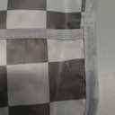 Bumkins Sleeved Bib for Girl or Boy, Baby and Toddler for 6-24 Mos, Essential Must Have for Eating, Feeding, Baby-Led Weaning Supplies, Long Sleeve Mess Saving Food Catcher, Fabric, Gray Check (A5 Charcoal Check)